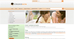 Desktop Screenshot of collegemom.com